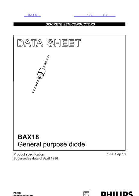 BAX18数据手册封面