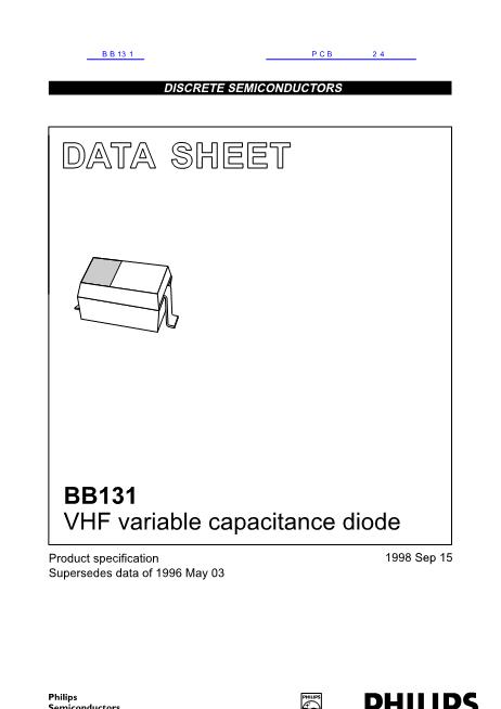 BB131数据手册封面