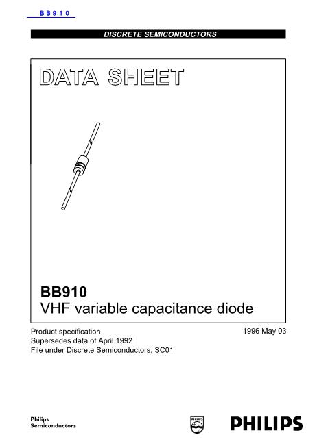 BB910数据手册封面