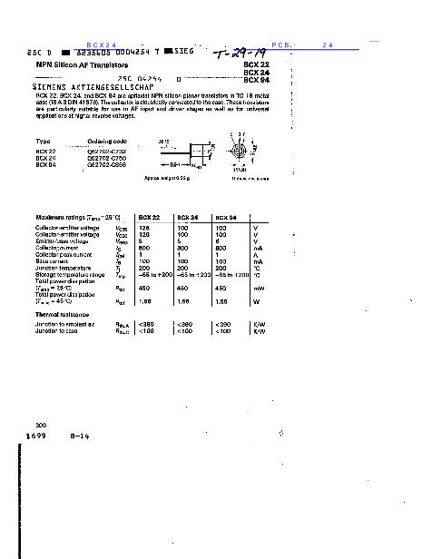 BCX24數(shù)據(jù)手冊封面