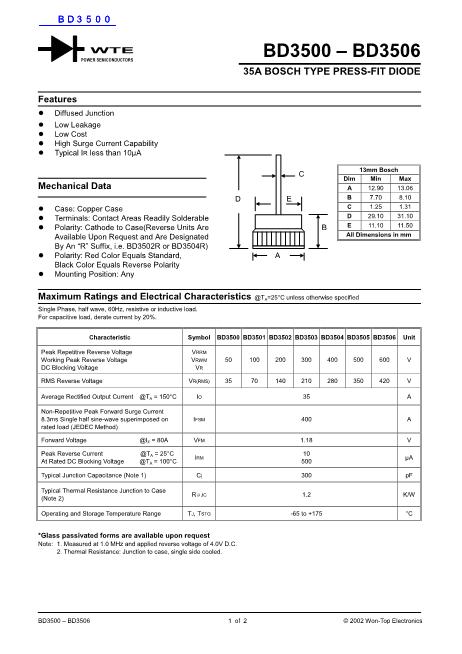 BD3500數(shù)據(jù)手冊封面