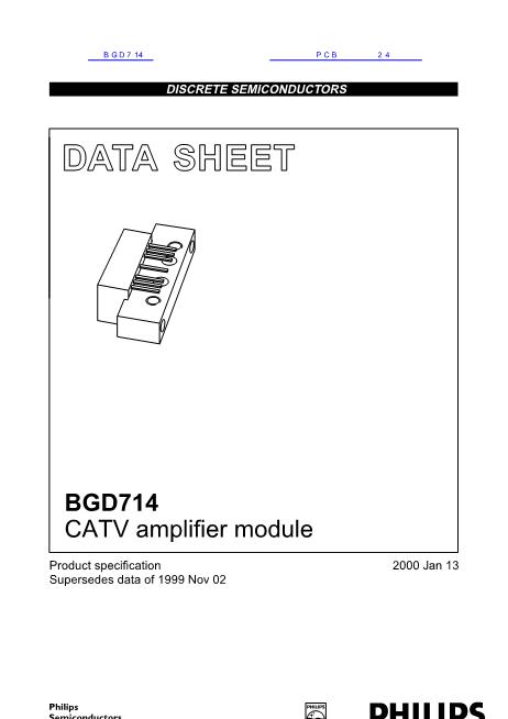 BGD714数据手册封面