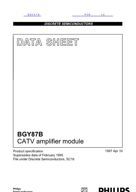 BGY87B数据手册封面