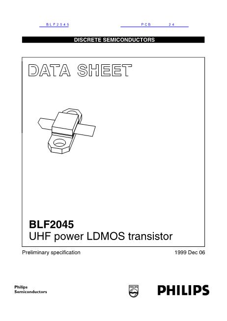 BLF2045数据手册封面