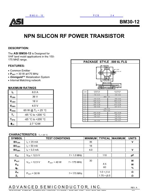 BM30-12數(shù)據(jù)手冊封面
