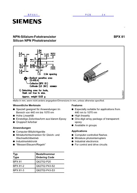 BPX81數(shù)據(jù)手冊(cè)封面