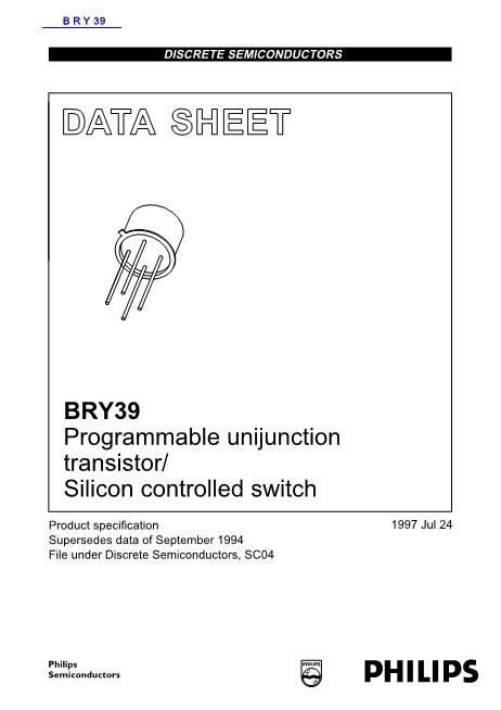 BRY39数据手册封面
