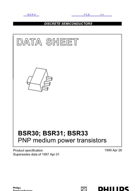 BSR31数据手册封面