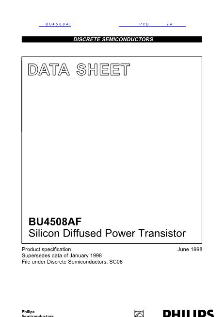 BU4508AF数据手册封面