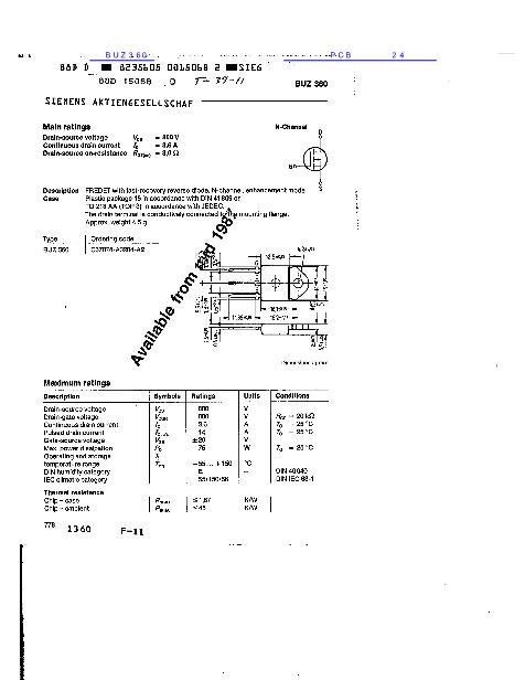 BUZ360數(shù)據(jù)手冊封面