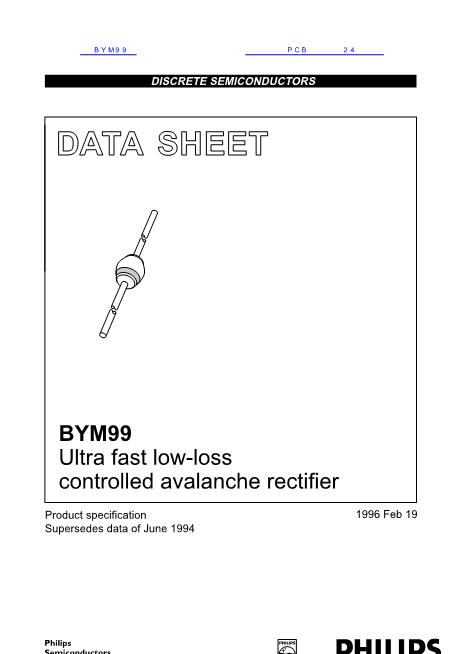 BYM99數(shù)據(jù)手冊封面
