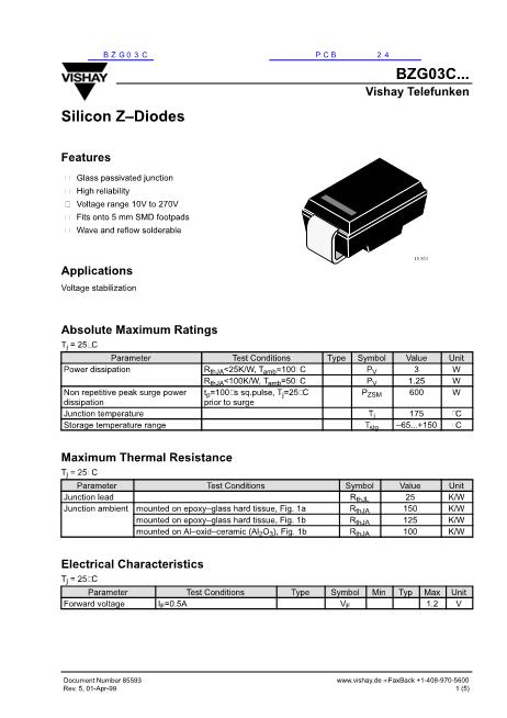 BZG03C數(shù)據(jù)手冊封面