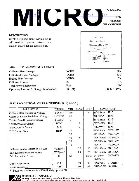 CL2102數(shù)據(jù)手冊封面