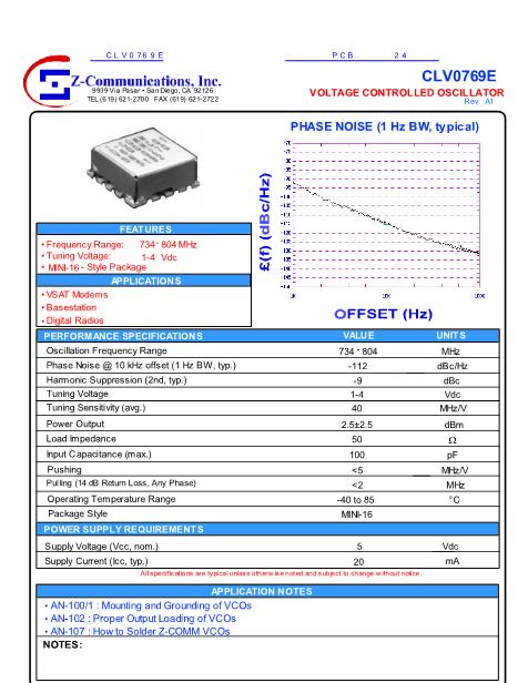 CLV0769E數據手冊封面