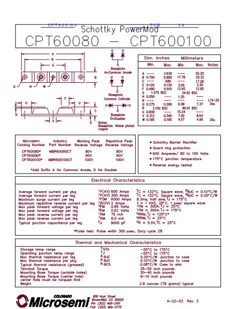 CPT600100数据手册封面