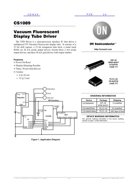 CS1089數(shù)據(jù)手冊(cè)封面