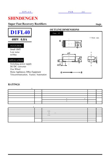 D1FL40数据手册封面
