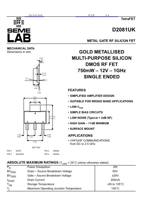 D2081UK數(shù)據(jù)手冊封面