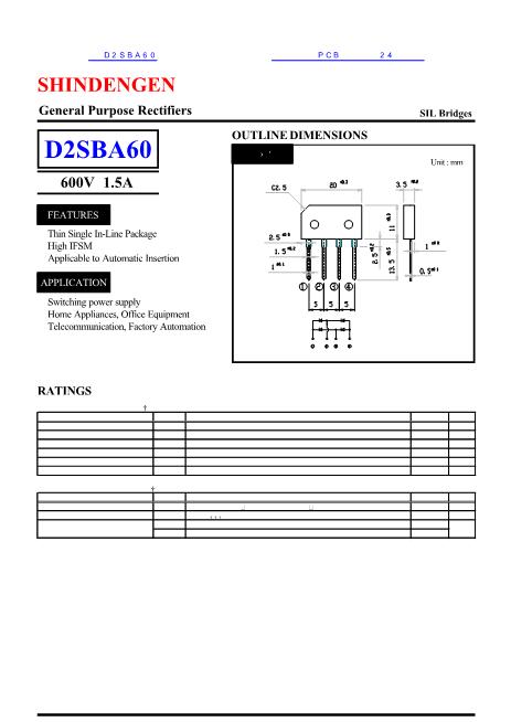 D2SBA60数据手册封面