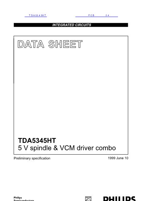 TDA5345HT数据手册封面