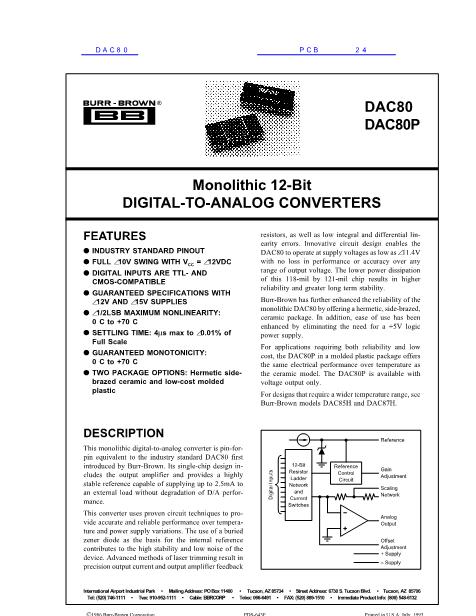 DAC80数据手册封面