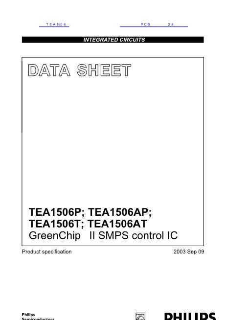 TEA1506数据手册封面