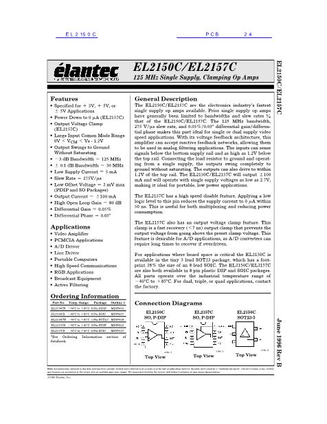 EL2150C數(shù)據(jù)手冊(cè)封面