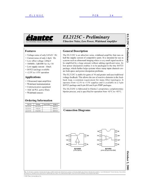 EL2125C數(shù)據(jù)手冊(cè)封面