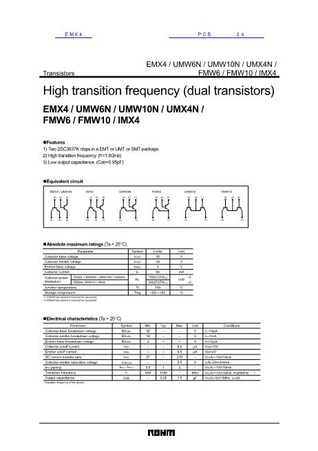 EMX4數(shù)據(jù)手冊封面