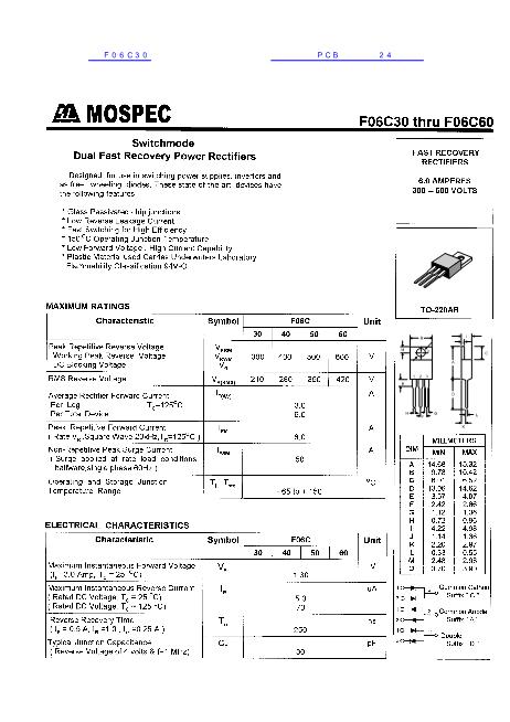 F06C30數(shù)據(jù)手冊(cè)封面