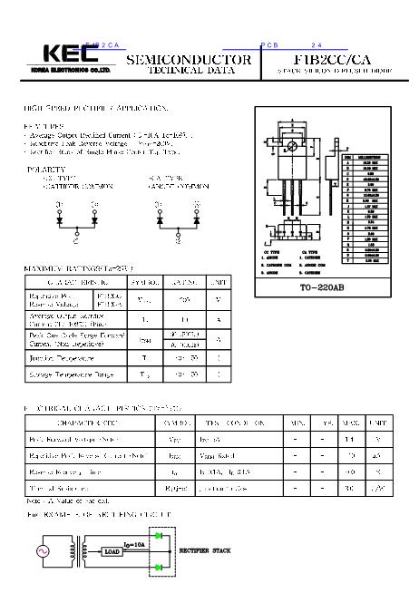 F1B2CA數(shù)據(jù)手冊封面