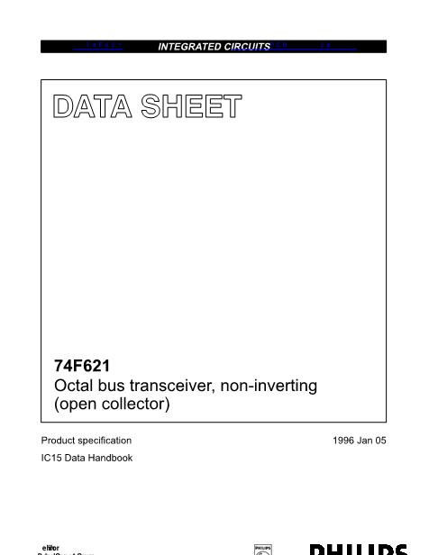 74F621数据手册封面