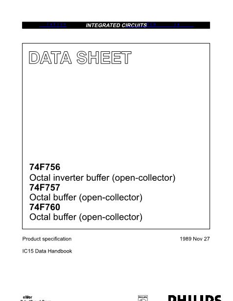 74F756数据手册封面