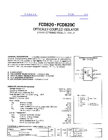 FCD820数据手册封面