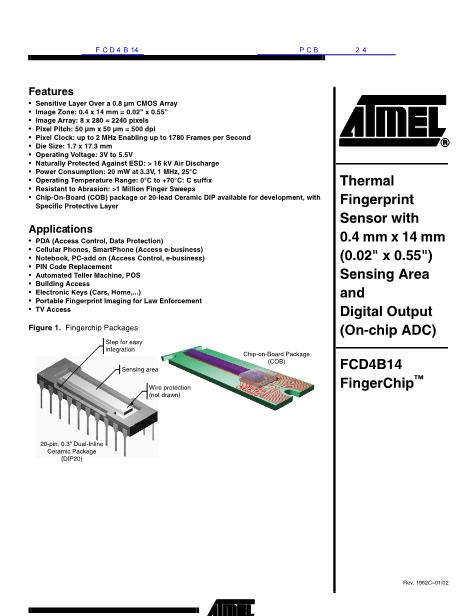 FCD4B14數據手冊封面