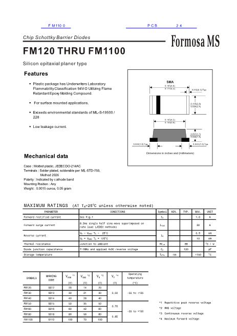 FM1100數據手冊封面