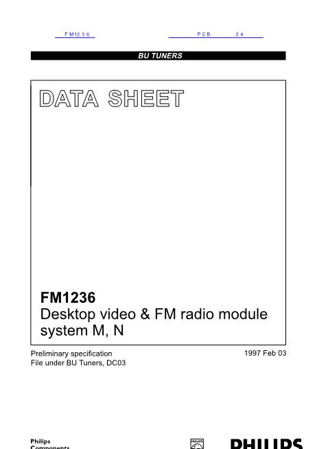 FM1236数据手册封面