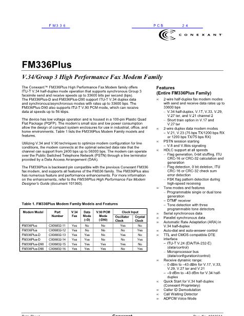 FM336数据手册封面