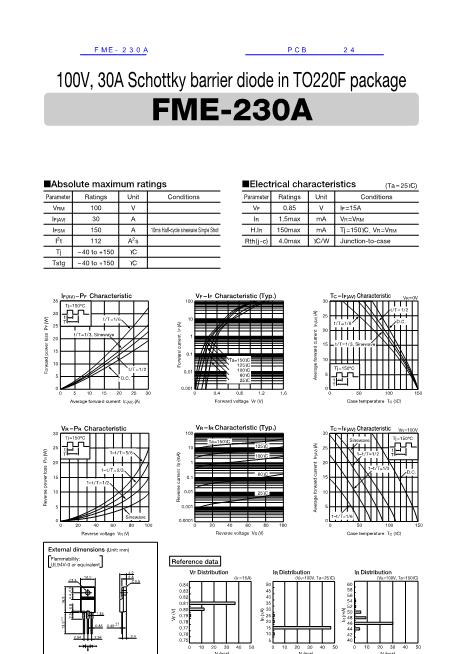 FME-230A数据手册封面