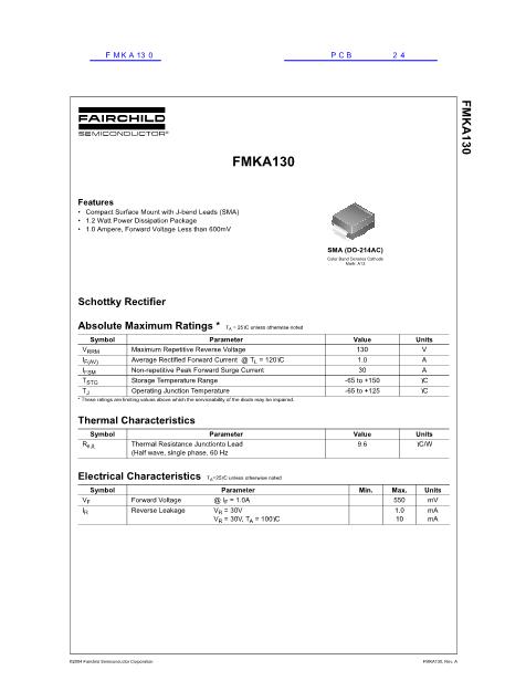 FMKA130數(shù)據(jù)手冊封面