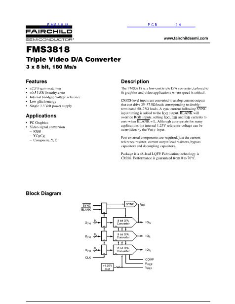FMS3818数据手册封面