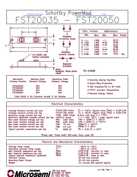 FST20035数据手册封面