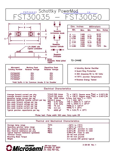 FST30035数据手册封面