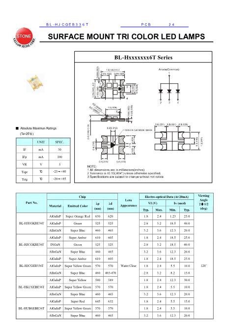 BL-HJCGEB336T數(shù)據(jù)手冊封面
