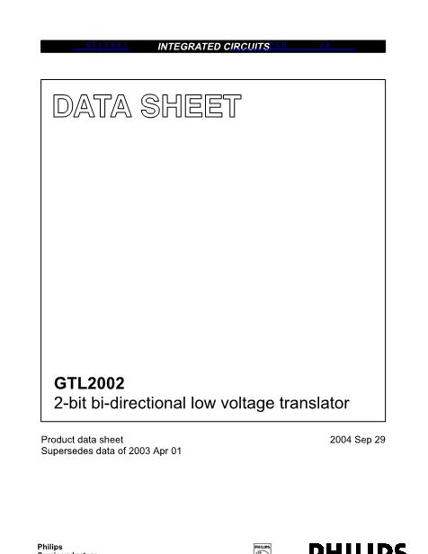 GTL2002数据手册封面