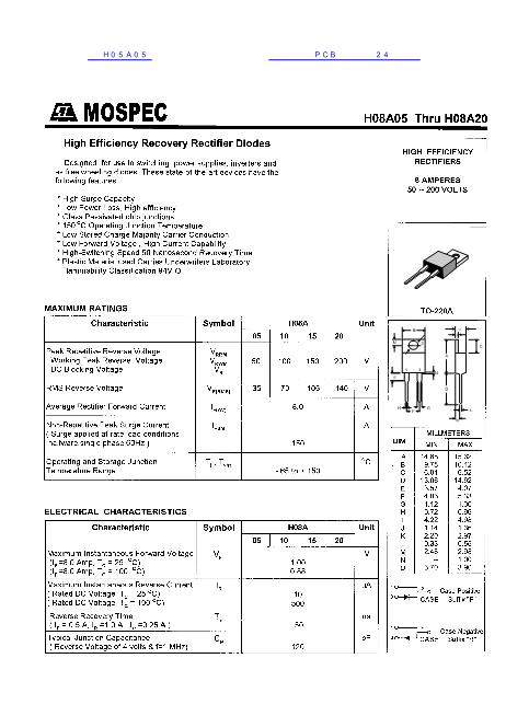 H05A05數(shù)據(jù)手冊封面