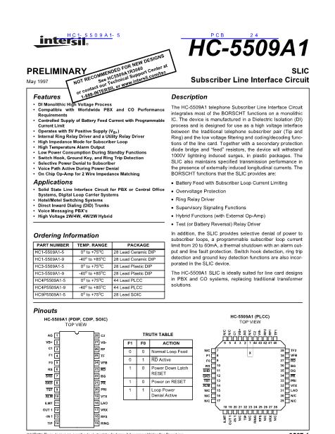 HC1-5509A1-5数据手册封面