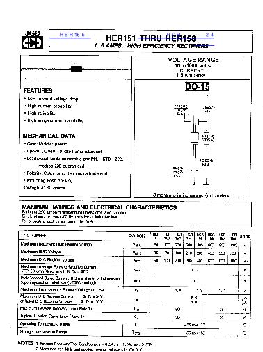 HER155數(shù)據(jù)手冊封面