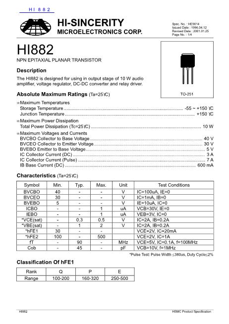 HI882數(shù)據(jù)手冊封面