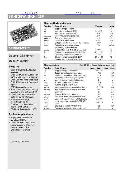 SKHI26F數(shù)據(jù)手冊(cè)封面